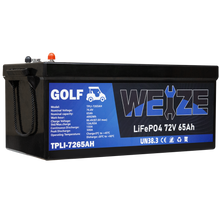 Load image into Gallery viewer, WEIZE 76.8V 65AH LiFePO4 Golf Cart Battery, 4992Wh Bluetooth Lithium Battery - BAC-0118
