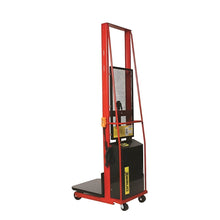 Load image into Gallery viewer, Wesco Industrial Products 1,000 lb. Power Lift Platform Stacker with 24" x 24" Platform and 80" Lift Height 261024