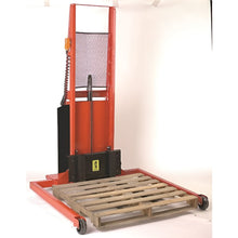 Load image into Gallery viewer, Wesco Industrial Products 1,000 lb. Power Lift Adjustable Straddle Fork Stacker with 40" Forks and 76" Lift Height 261036