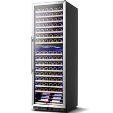 Load image into Gallery viewer, AOBOSI 24 inch Wine Cooler 176 Bottles Capacity Dual Zone - YC-510B