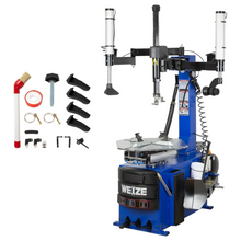 Load image into Gallery viewer, WEIZE New Tire Changer with Robo-Arm & Robo-Roller Tool, Electric Motor and 2 Helper Arms - PLA-1009+PLA-1006
