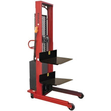 Load image into Gallery viewer, Wesco 30" X 33" PLATFORM 36" O.D. FIXED BASE LIFT POWERED STACKER - 262056