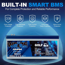 Load image into Gallery viewer, WEIZE 48V 105Ah LiFePO4 Battery w/ Bluetooth & BMS - BAC-0126VWEI