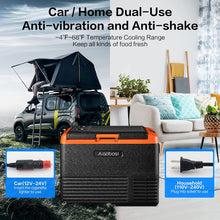 Load image into Gallery viewer, AOBOSI 12 Volt Car Refrigerator Single Zone 42Qt/40L - CL40