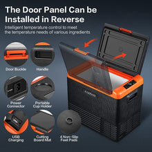 Load image into Gallery viewer, AOBOSI 12 Volt Car Refrigerator Single Zone 53qt/50L - CL50