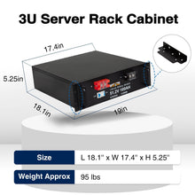 Load image into Gallery viewer, WEIZE SALE - WEIZE 48V(51.2V) 100Ah 5120Wh LiFePO4 Lithium Battery - BAC-0122