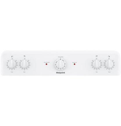 HOTPOINT 30" Free-Standing Electric Range - RBS160DMWW-KT