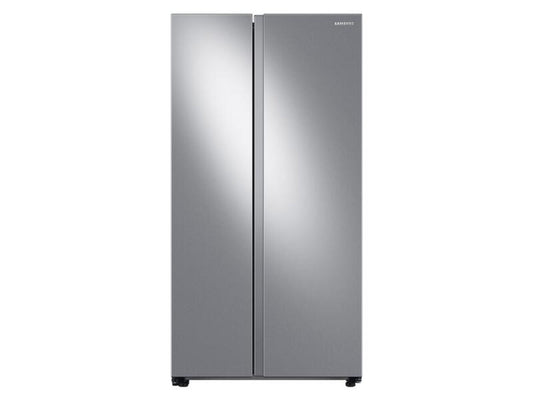 SAMSUNG RS28A500ASR 28 cu. ft. Smart Side-by-Side Refrigerator in Stainless Steel - RS28A500ASR-KT