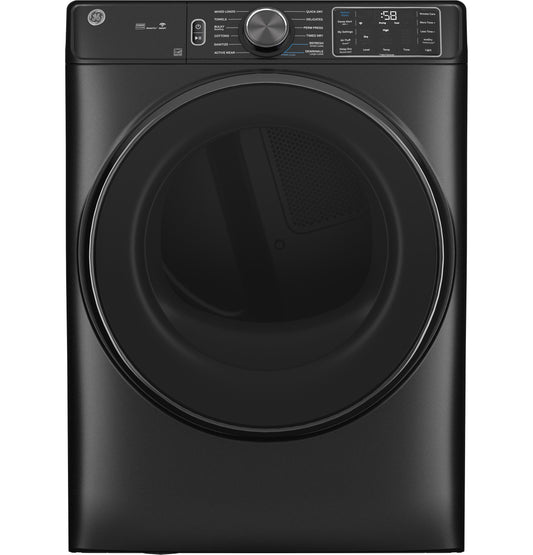 GE APPLIANCES GFD65GSPVDS GE(R) 7.8 cu. ft. Capacity Smart Front Load Gas Dryer with Steam and Sanitize Cycle - GFD65GSPVDS-KT