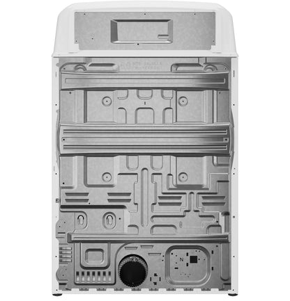 GE APPLIANCES GTX38EASWWS GE(R) 6.2 cu. ft. Capacity&#x00A0;Electric Dryer with Up To 120 ft. Venting and Shallow Depth&#x200B; - GTX38EASWWS-KT