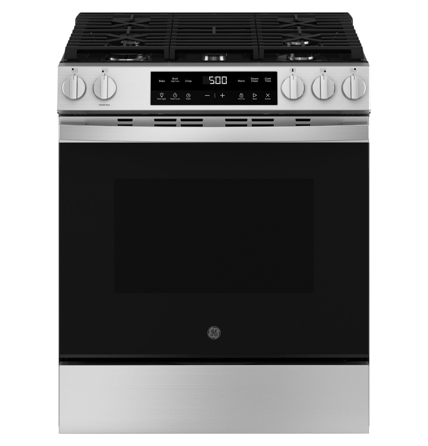GE APPLIANCES GGS500SVSS GE(R) 30" Slide-In Front Control Gas Range - GGS500SVSS-KT