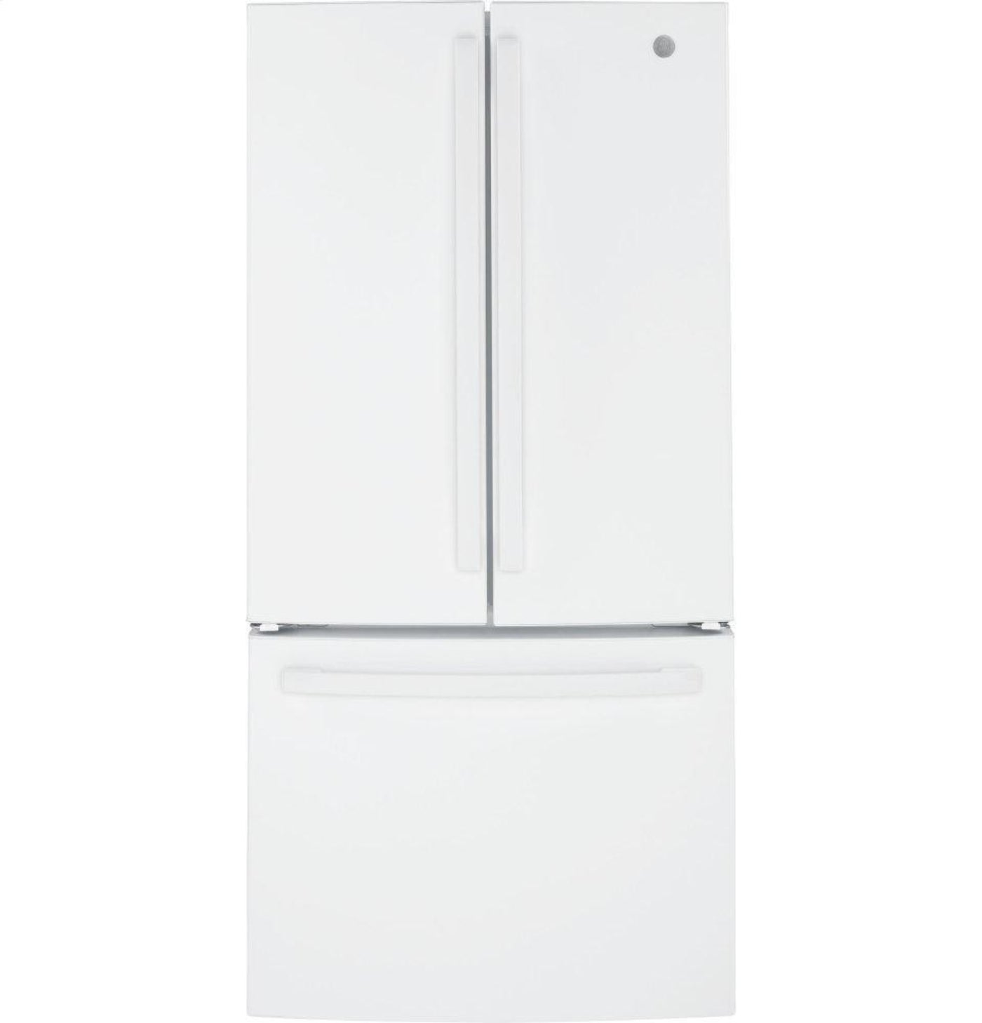 GE APPLIANCES GNE25JGKWW GE® ENERGY STAR® 24.7 Cu. Ft. French-Door Refrigerator -GNE25JGKWW-KT