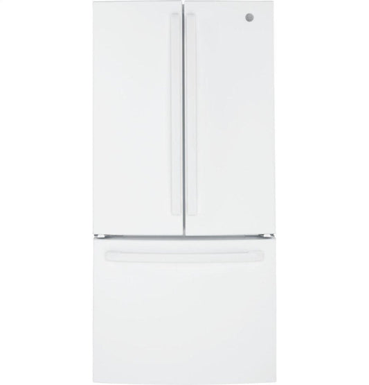 GE APPLIANCES GNE25JGKWW GE® ENERGY STAR® 24.7 Cu. Ft. French-Door Refrigerator -GNE25JGKWW-KT