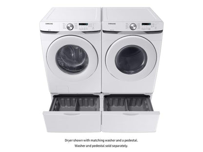 SAMSUNG DVG45T6000W 7.5 cu. ft. Gas Dryer with Sensor Dry in White - DVG45T6000W-KT
