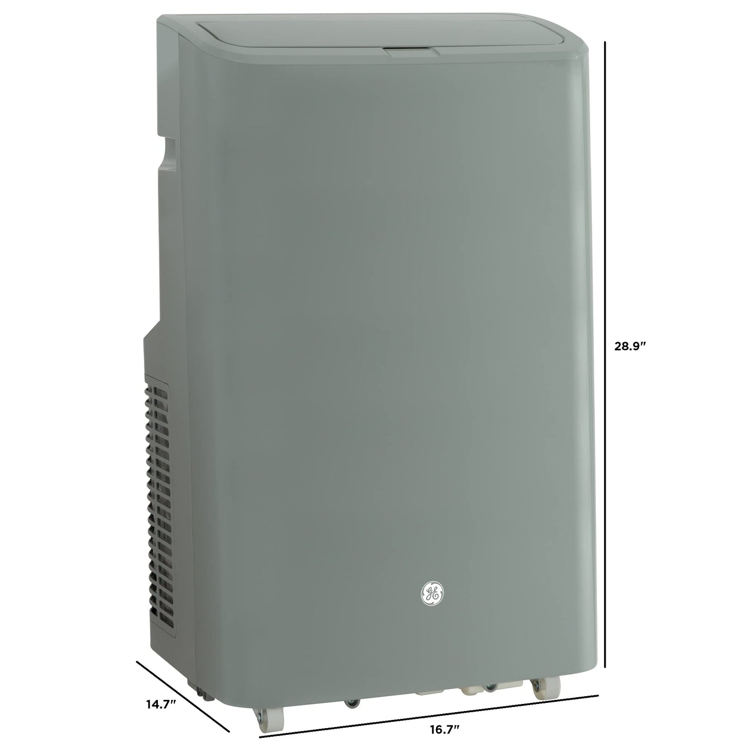 GE APPLIANCES APWD07JASG GE(R) 7,500 BTU Smart Portable Air Conditioner with Dehumidifier and Remote, Grey - APWD07JASG-KT