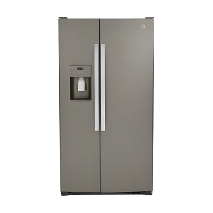 GE Appliances GE SIDE BY SIDE 25 3 CF E2E GLASS  LED - GSS25GMPES