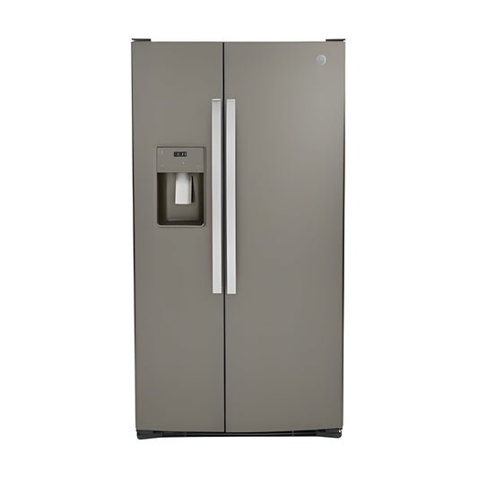 GE Appliances GE SIDE BY SIDE 25 3 CF E2E GLASS  LED - GSS25GMPES