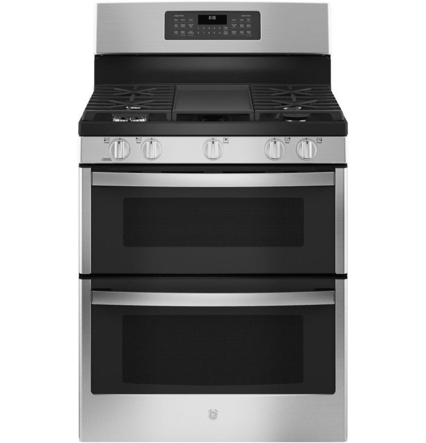 GE APPLIANCES JGBS86SPSS GE(R) 30" Free-Standing Gas Double Oven Convection Range - JGBS86SPSS-KT