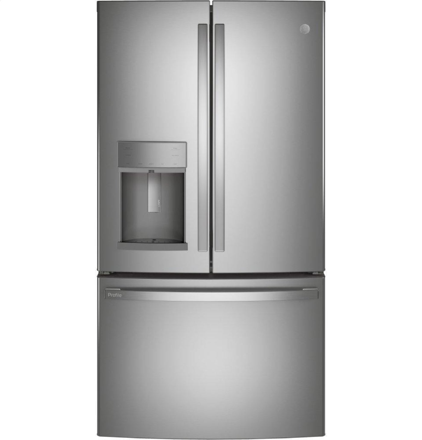 GE APPLIANCES 22.1 Cu. Ft. Counter-Depth French-Door Refrigerator - PYE22KYNFS