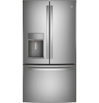GE APPLIANCES 22.1 Cu. Ft. Counter-Depth French-Door Refrigerator - PYE22KYNFS