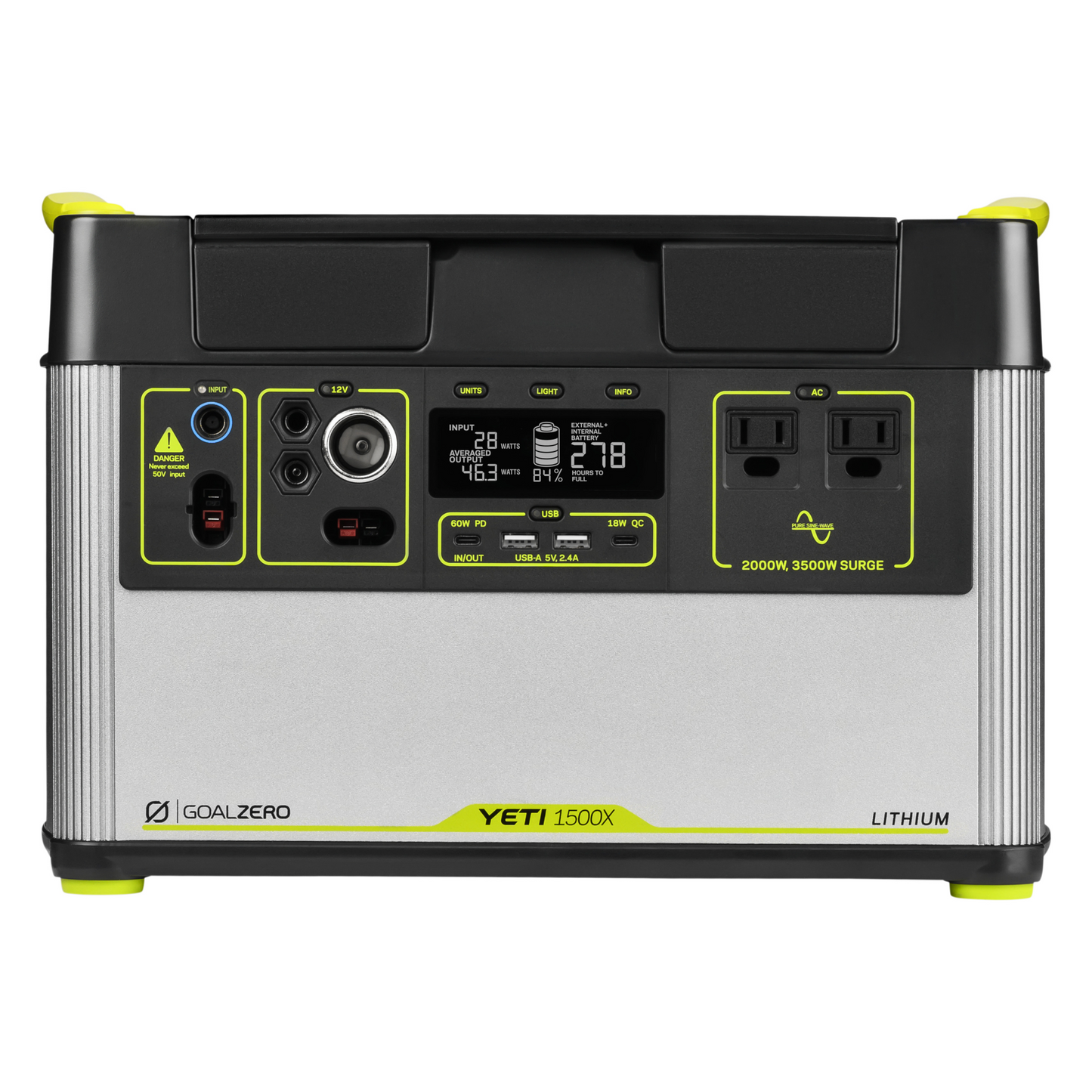 Goal Zero Yeti 1500X Portable Power Station - 36300