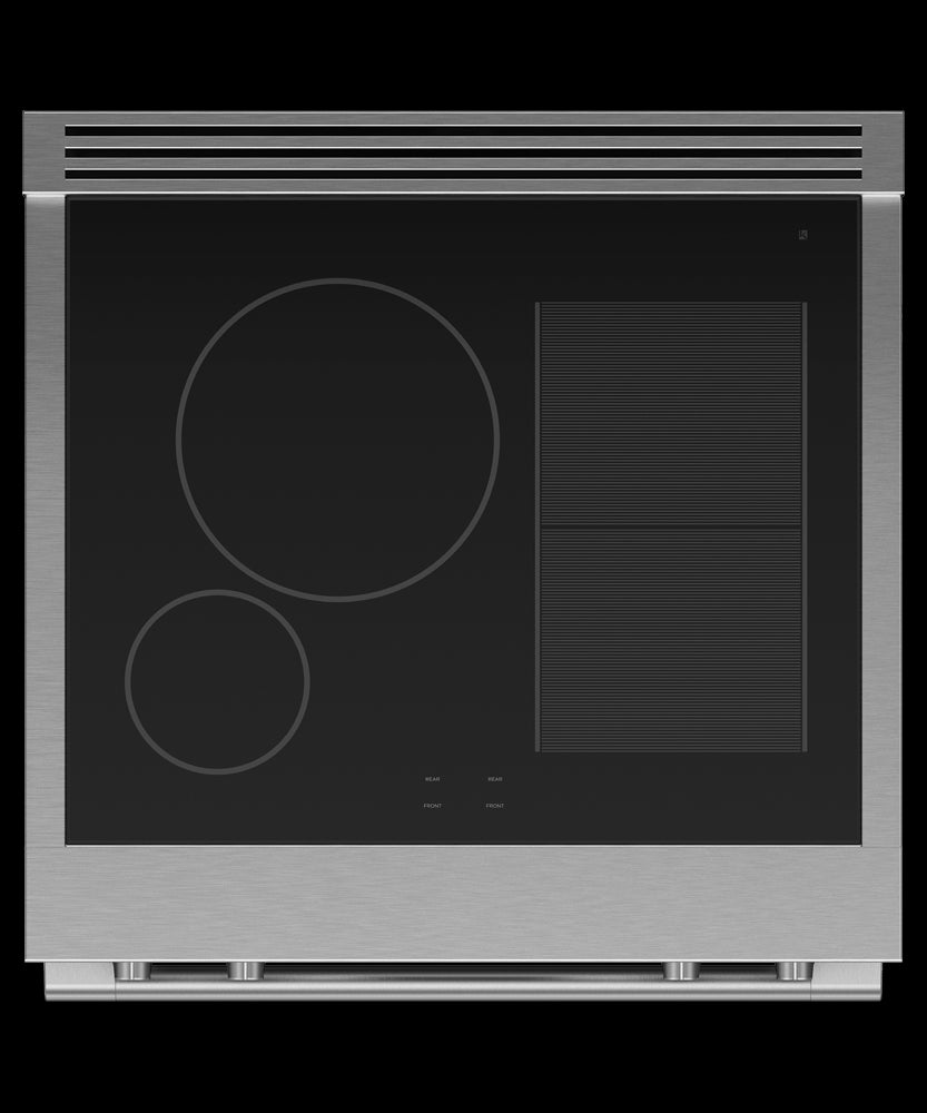FISHER & PAYKEL RIV3304 Induction Range, 30", 4 Zones with SmartZone, Self-cleaning - RIV3304-KT