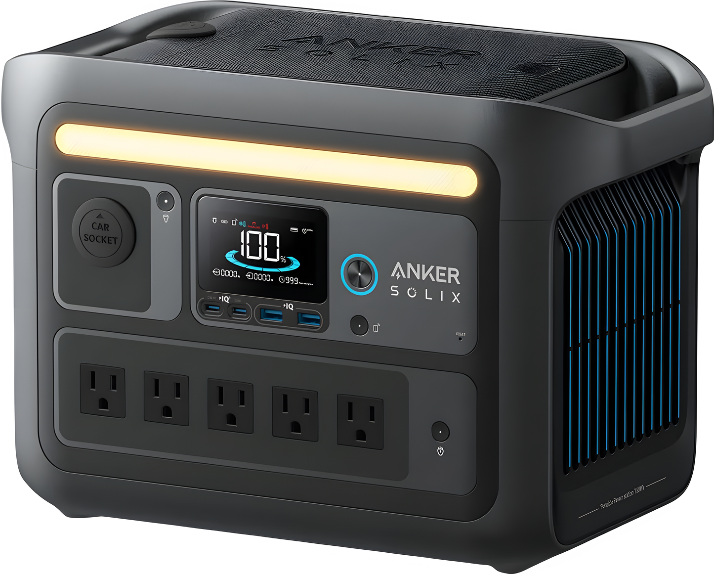 Anker SOLIX C800X Portable Power Station 768Wh 1200W New - A1755111