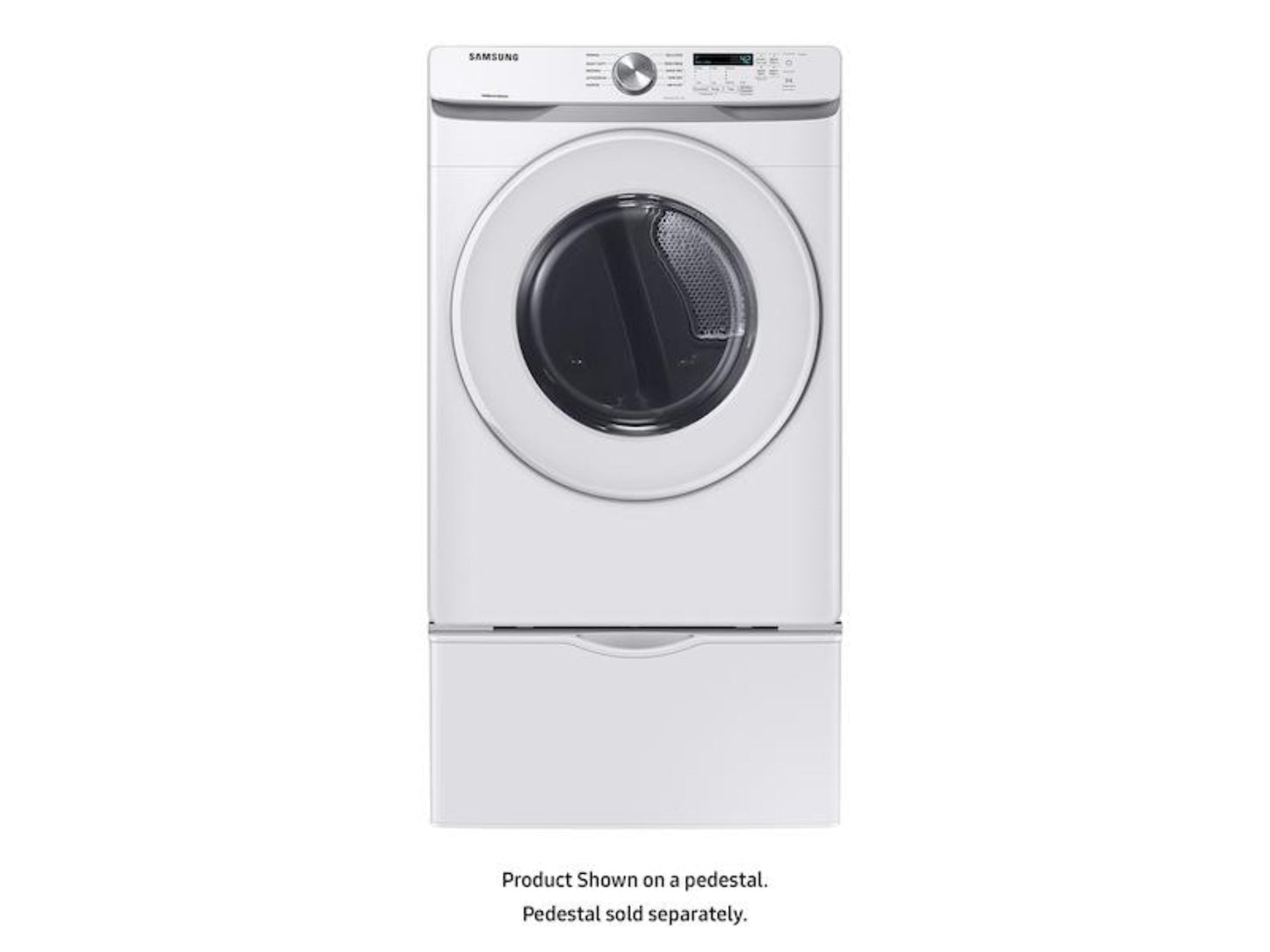 SAMSUNG DVG45T6000W 7.5 cu. ft. Gas Dryer with Sensor Dry in White - DVG45T6000W-KT