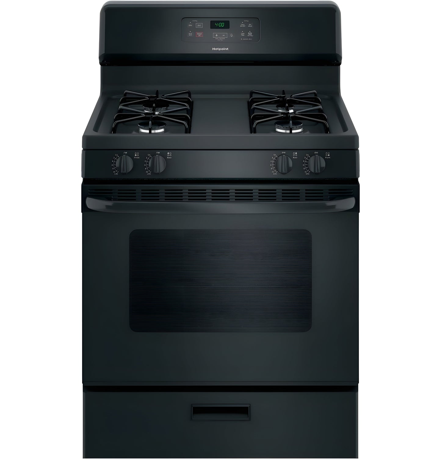 HOTPOINT  30" Free-Standing Standard Clean Gas Range - RGBS400DMBB-KT