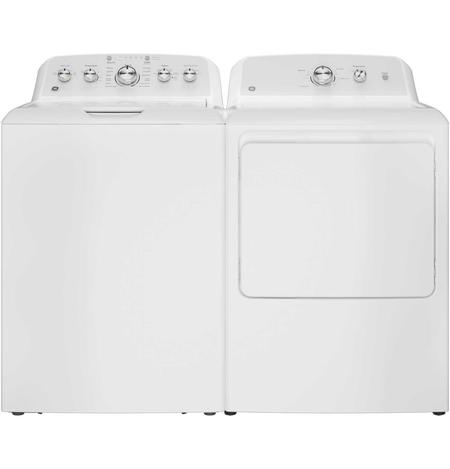 GE APPLIANCES GTX38GASWWS GE(R) 6.2 cu. ft. Capacity Gas&#x00A0;Dryer with Up To 120 ft. Venting and Shallow Depth&#x200B; - GTX38GASWWS-KT