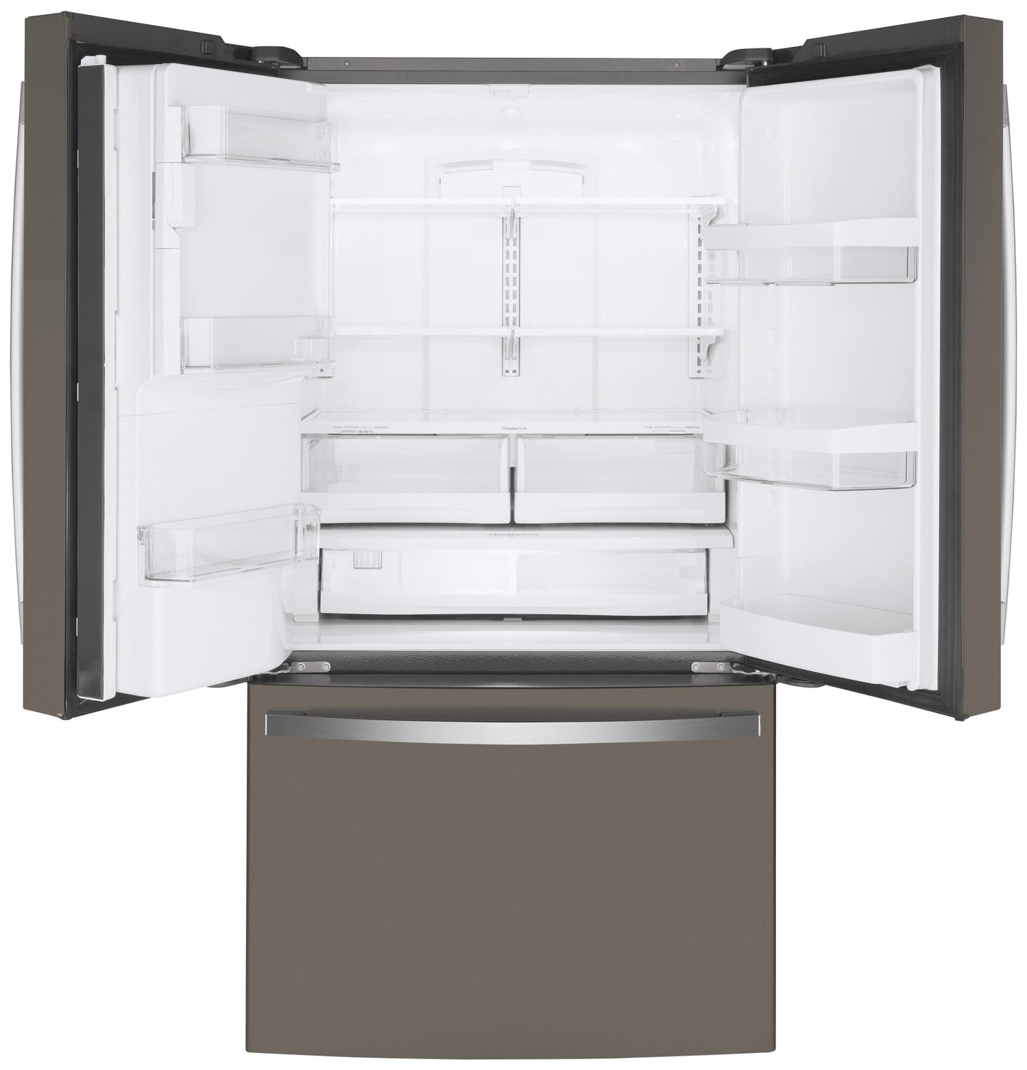 GE APPLIANCES GYE22GMNES GE® ENERGY STAR® 22.1 Cu. Ft. Counter-Depth French-Door Refrigerator -GYE22GMNES-KT