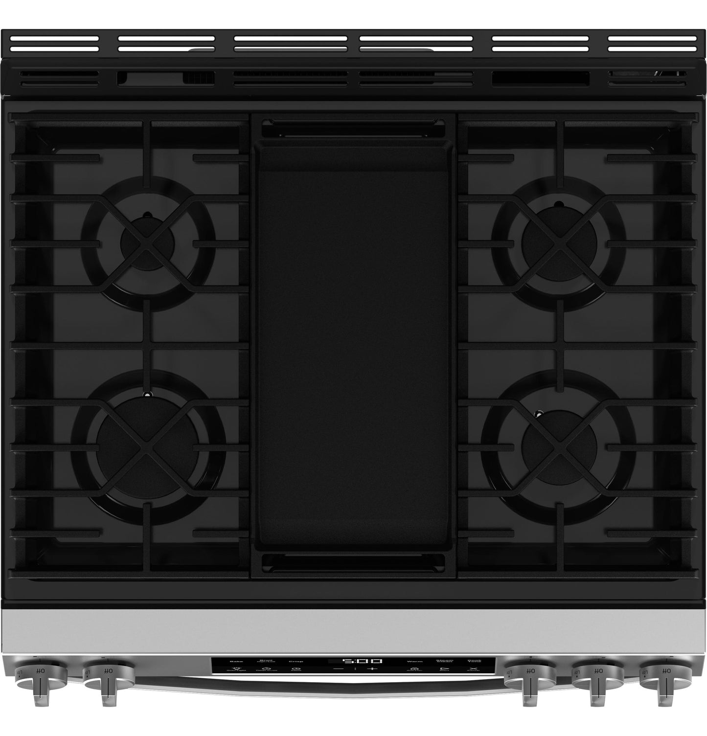 GE APPLIANCES GGS500SVSS GE(R) 30" Slide-In Front Control Gas Range - GGS500SVSS-KT