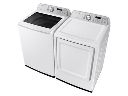 SAMSUNG  7.4 cu. ft. Smart Gas Dryer with Sensor Dry in White - DVG47CG3500W-KT