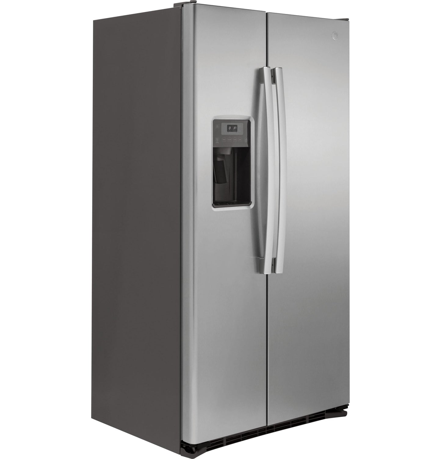 GE APPLIANCES GZS22DSJSS GE® 21.9 Cu. Ft. Counter-Depth Side-By-Side Refrigerator - GZS22DSJSS-KT