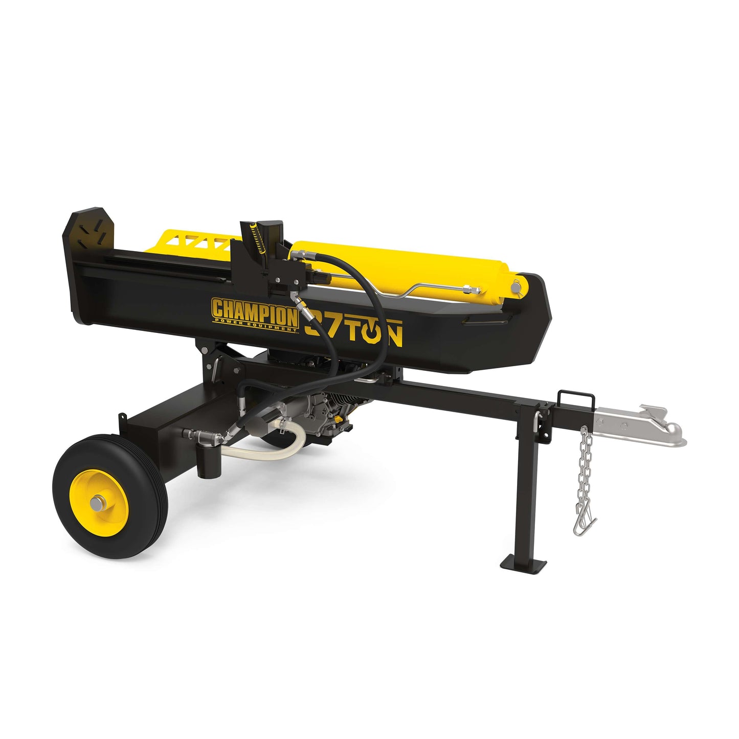 Champion -37-Ton Log Splitter Horizontal/Vertical Full Beam Gas with Auto Return New - 201314