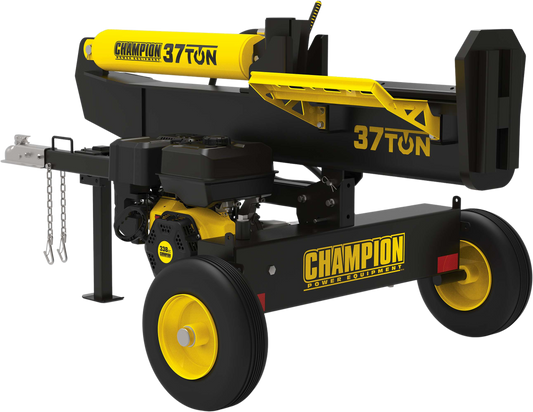 Champion -37-Ton Log Splitter Horizontal/Vertical Full Beam Gas with Auto Return New - 201314