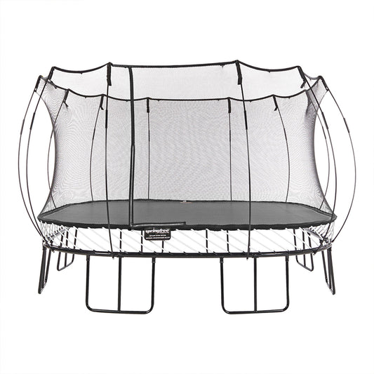Springfree Trampoline Kids Jumbo Square 13 Ft Trampoline w/ Enclosure (Open Box) - 255298