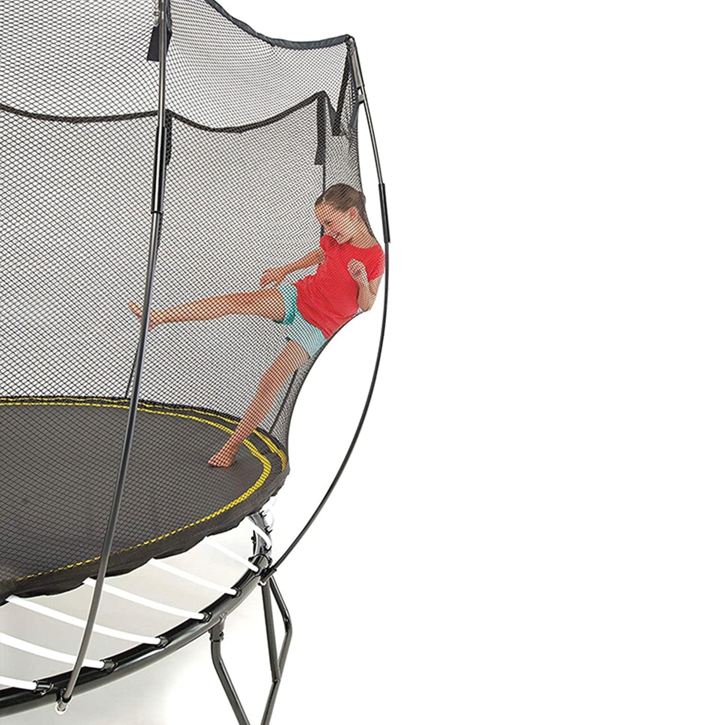 Springfree Trampoline Kids Jumbo Square 13 Ft Trampoline w/ Enclosure (Open Box) - 255298