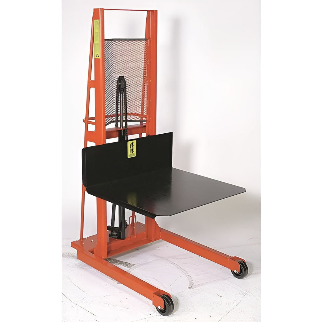 Wesco Industrial Products 1,000 lb. Economy Series Hydraulic Large Platform Stacker with 32