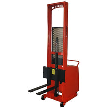 Load image into Gallery viewer, Wesco Industrial Products 1,000 lb. Counter Balance Powered Stacker with 76&quot; Lift Height 261039
