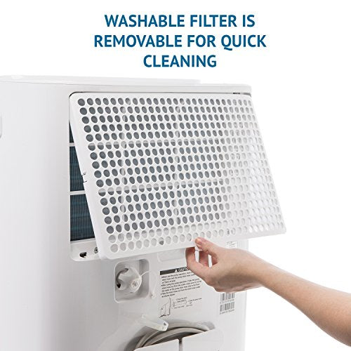 Ivation 95 Pint Energy Star Dehumidifier WITH PUMP - IVALDH95PWWP