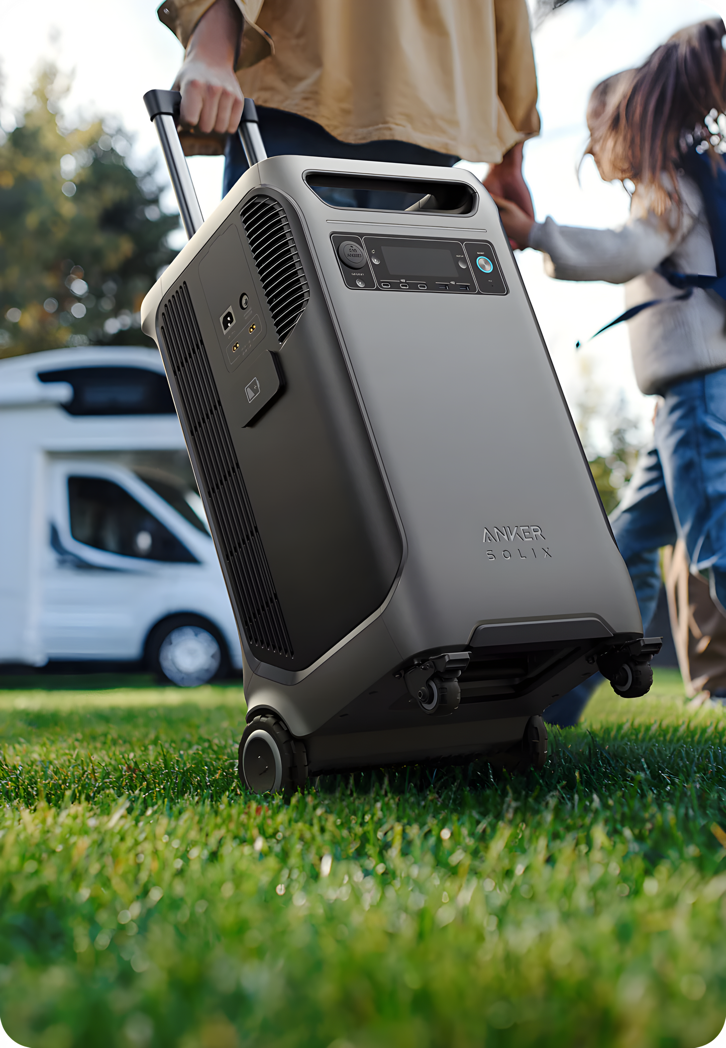 Anker SOLIX F3800 Portable Power Station Home Backup 3840Wh 6000W New - A1790111