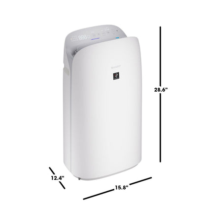 Sharp Plasmacluster Ion Air Purifier with True HEPA + Humidifier - KCP70UW-KT