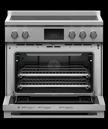 FISHER & PAYKEL RIV3365 Induction Range, 36", 5 Zones with SmartZone, Self-cleaning - RIV3365-KT