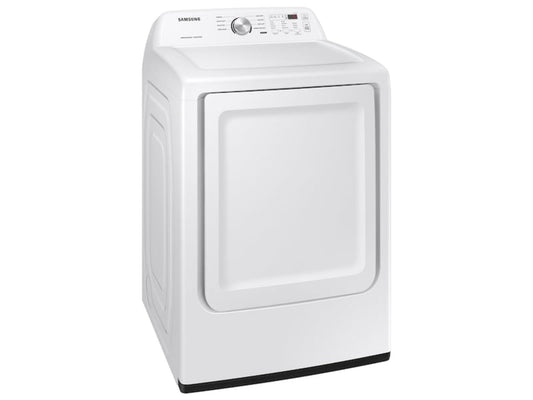 SAMSUNG DVE45T3200W 7.2 cu. ft. Electric Dryer with Sensor Dry in White - DVE45T3200W-KT