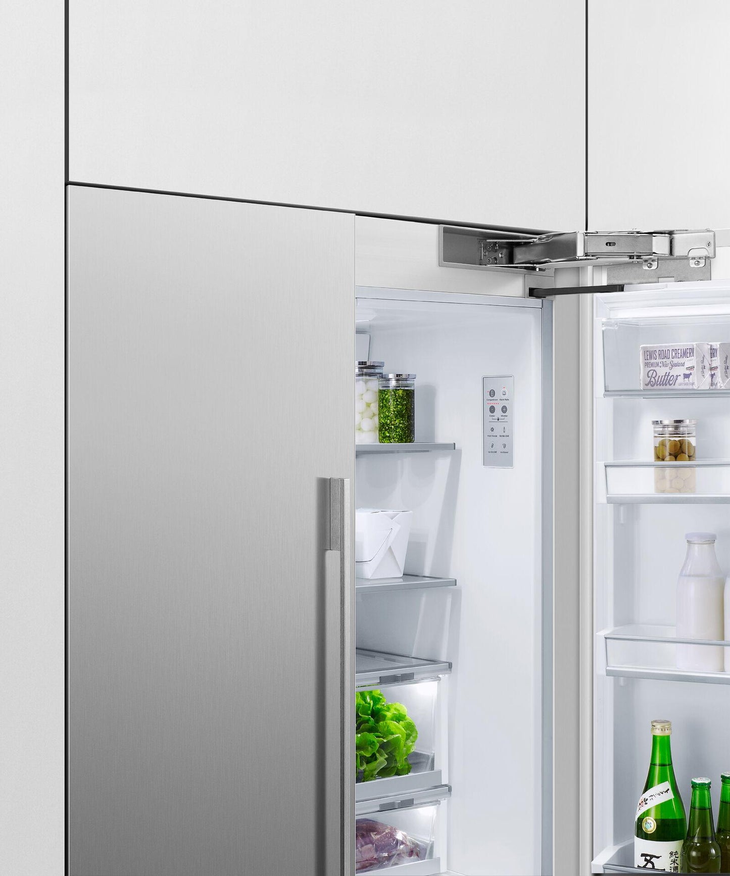 FISHER & PAYKEL RS36A80U1N Integrated French Door Refrigerator Freezer, 36", Ice & Water - RS36A80U1N-KT
