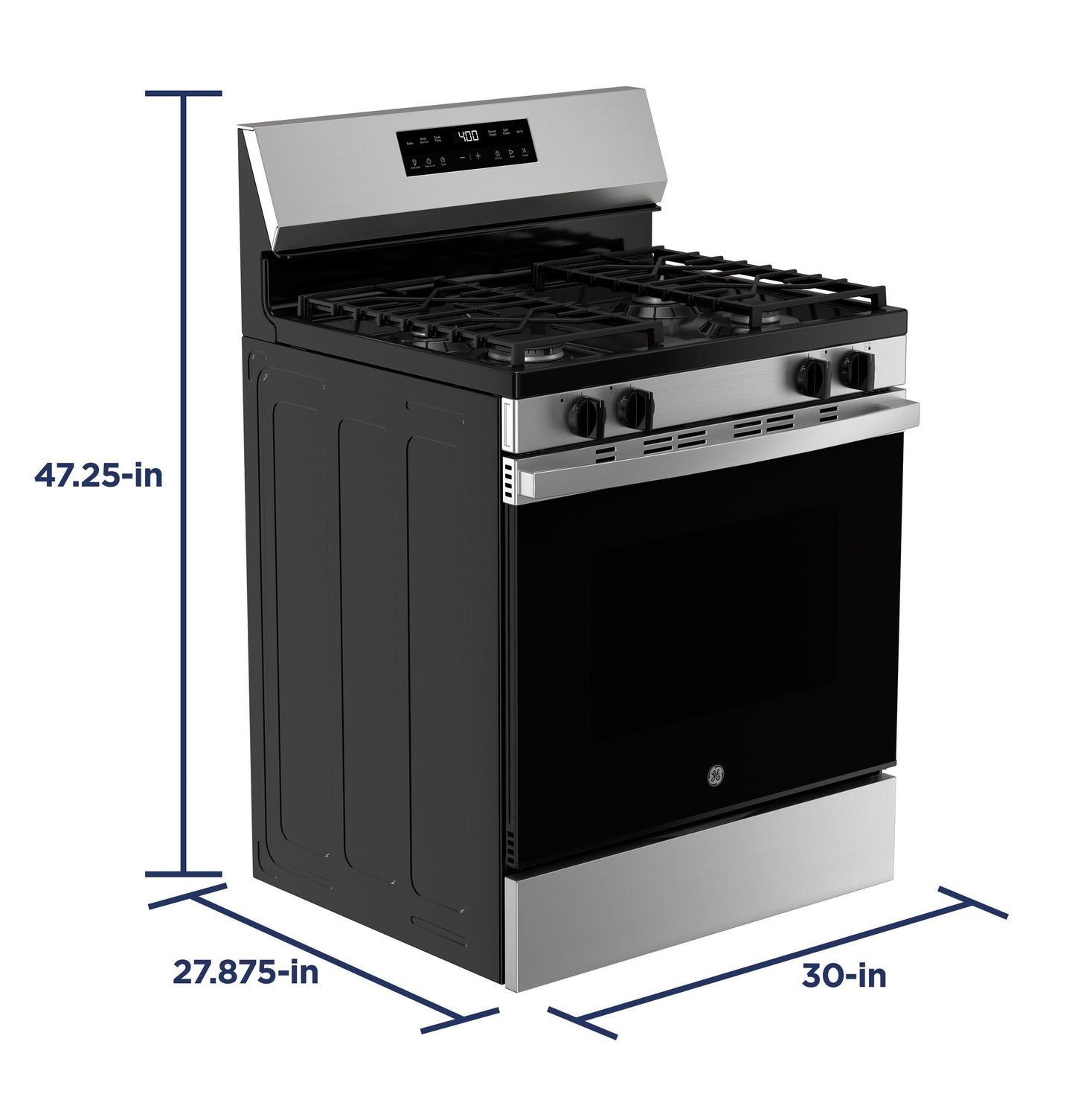 GE APPLIANCES GGF400PVSS GE(R) 30" Free-Standing Gas Range - GGF400PVSS-KT