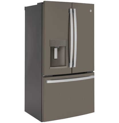 GE APPLIANCES GYE22GMNES GE® ENERGY STAR® 22.1 Cu. Ft. Counter-Depth French-Door Refrigerator -GYE22GMNES-KT