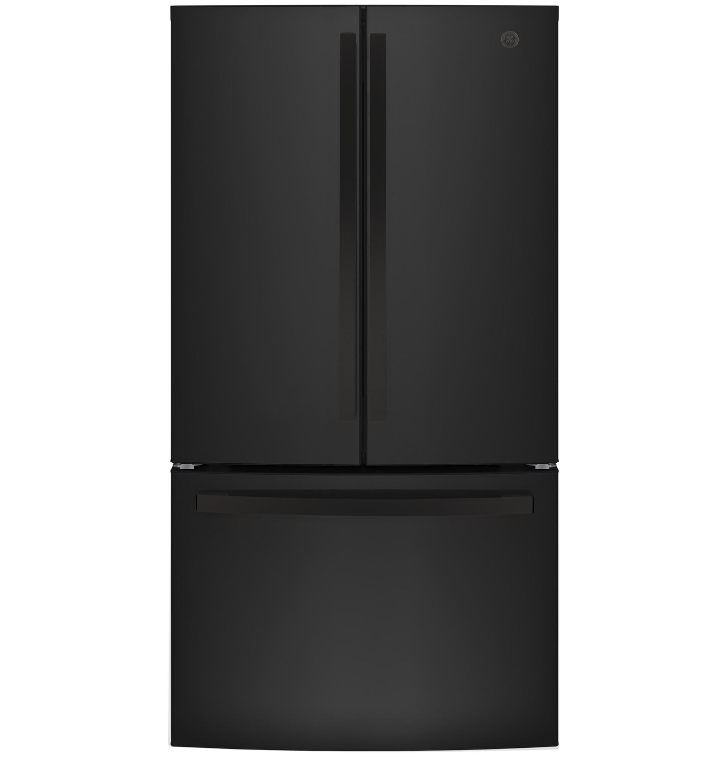 GE APPLIANCES GNE27JGMBB GE® ENERGY STAR® 27.0 Cu. Ft. French-Door Refrigerator - GNE27JGMBB-KT