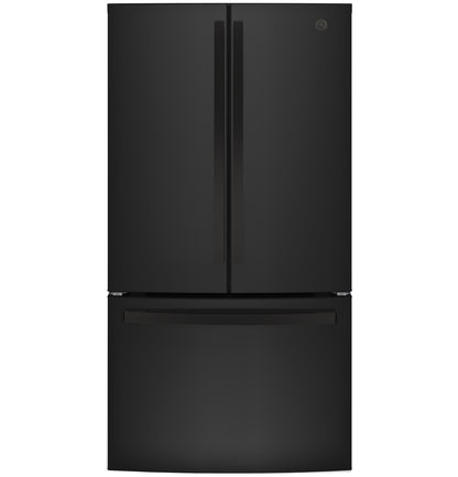 GE APPLIANCES GNE27JGMBB GE® ENERGY STAR® 27.0 Cu. Ft. French-Door Refrigerator - GNE27JGMBB-KT